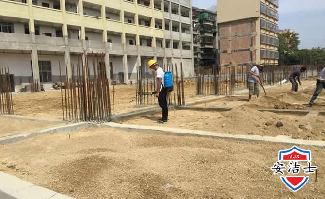 舟山学校机关防治白蚁