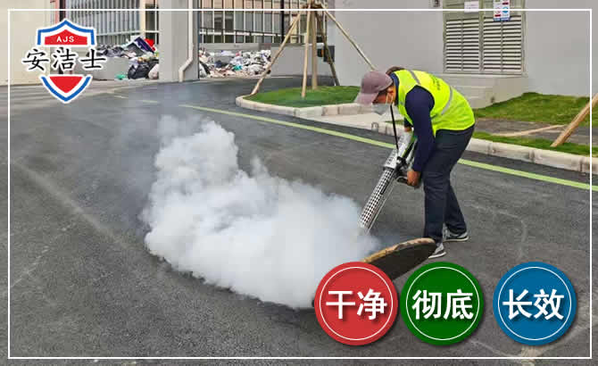 舟山消杀防疫现场